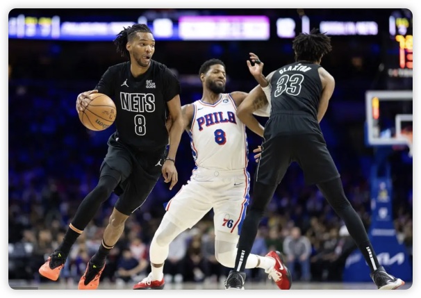 克拉克斯顿补篮绝杀马克西31+5 篮网送76人7连败